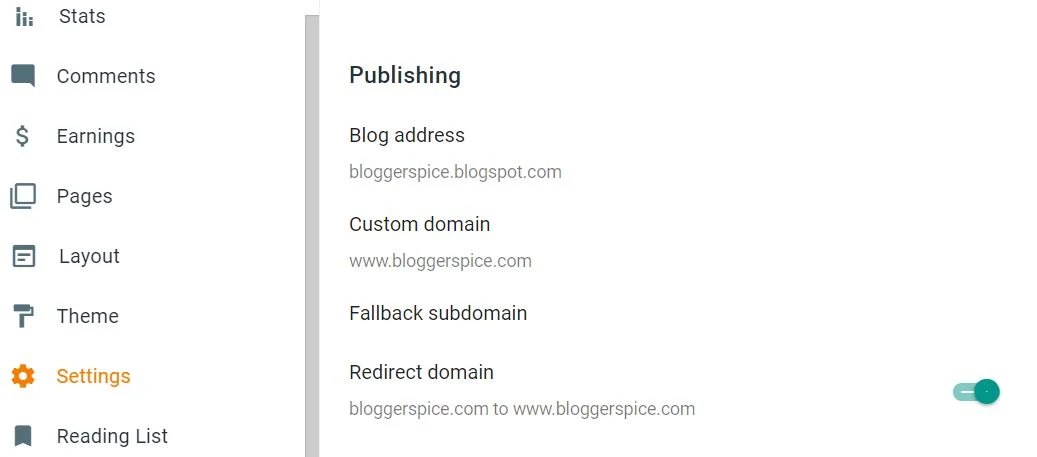 How to redirect my domain from non-www to www on Blogger?