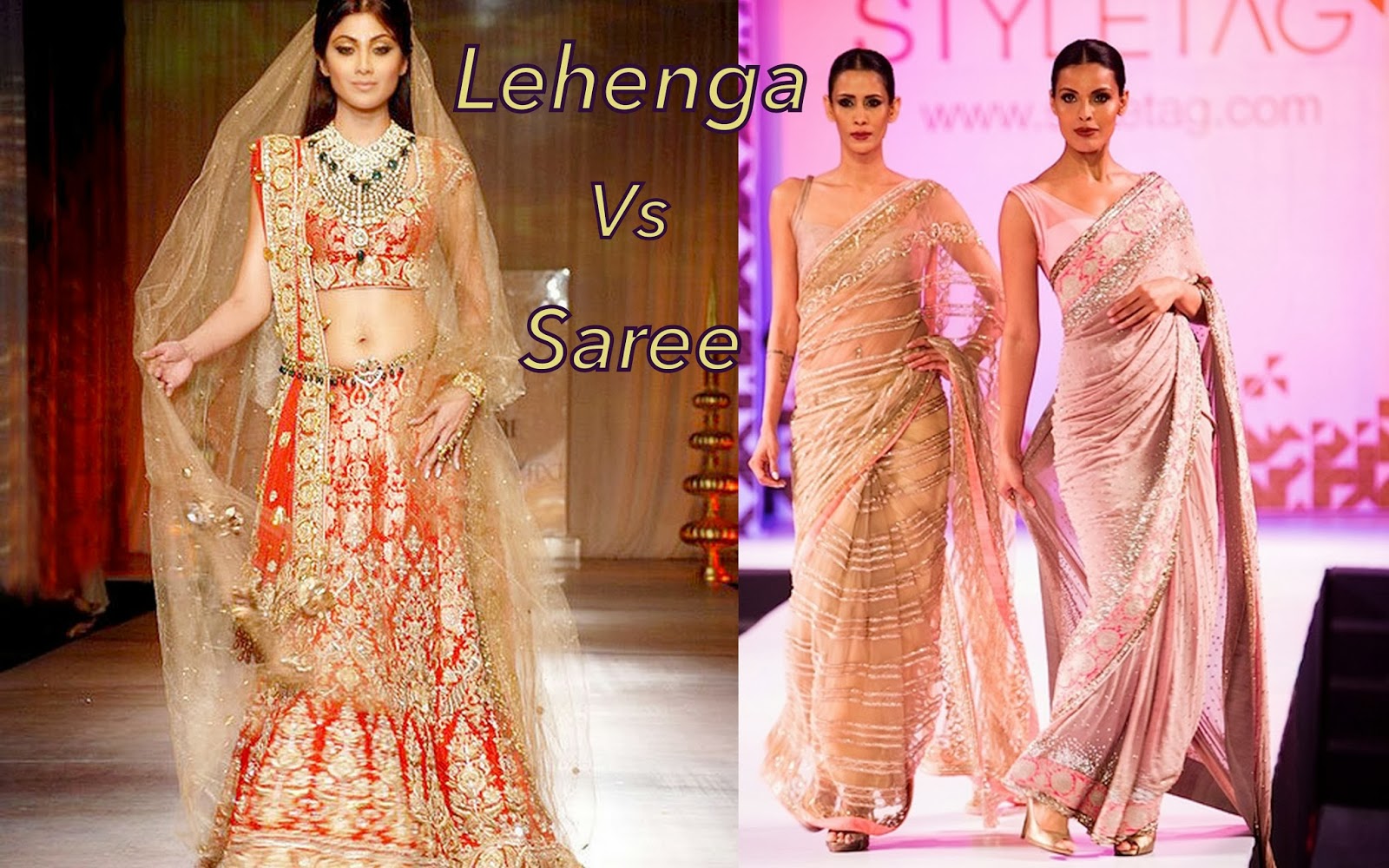 Ready To Wear Lehenga Saree Buy Online Collection 2024