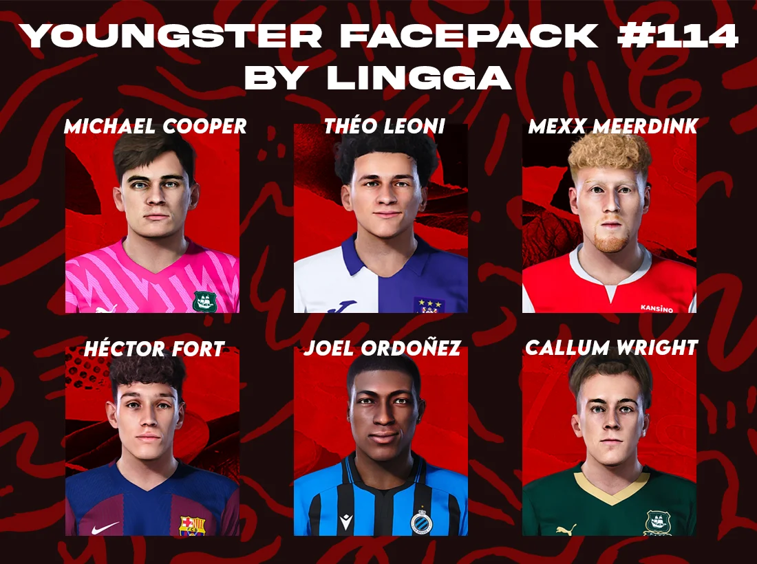 PES 2021 Youngster #114 Facepack by Lingga​