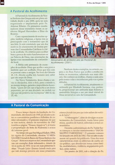 PROGRAMAÇÃO DAS FESTIVIDADES DE N. SRA. DAS GRAÇAS - 2005 - PAG 46