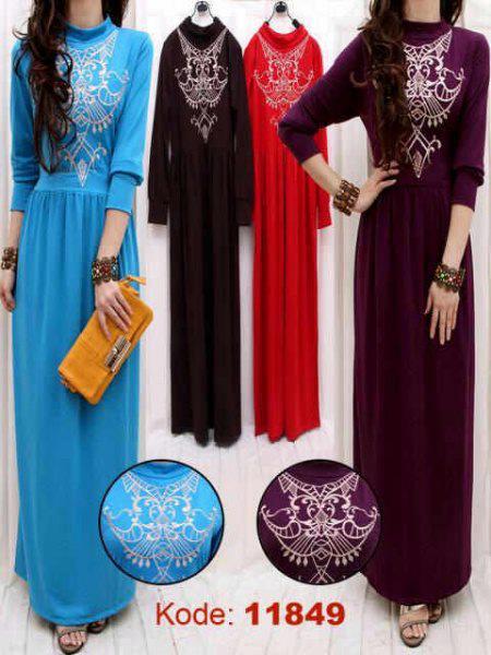 Model Baju  Gamis Modern  Terbaru 2013 