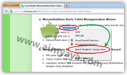 Modal utama pencarian pencarian materi goresan pena untuk keperluan kantor ataupun penelitian bi Cara Efektif Mencari Topik Saat Browsing di Internet