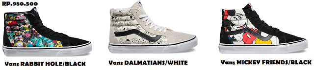  Vans DISNEY SK8-HI REISSUE