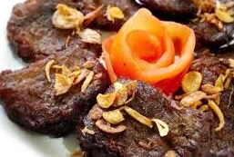 daging kambing goreng