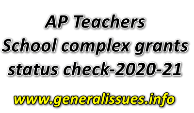 AP Teachers School complex grants status check-2020-21