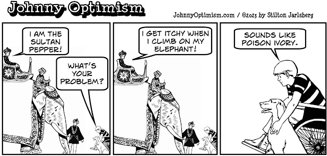 johnny optimism, medical, humor, sick, jokes, boy, wheelchair, doctors, hospital, stilton jarlsberg, elephant, poison ivy, itchy