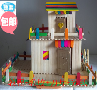 Ide Unik Membuat Rumah  Mainan Dari  Stik  Es  Krim  Ragam 