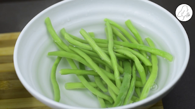 Fried green beans recipe