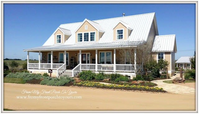 Texas Farmhouse-Round Top-Front Porch-From My Front Porch To Yours