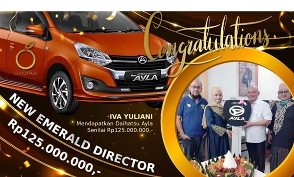 reward mobil iva yuliani