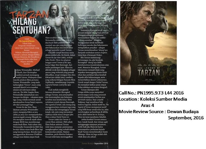 Movie Review on 'The Legend of Tarzan'