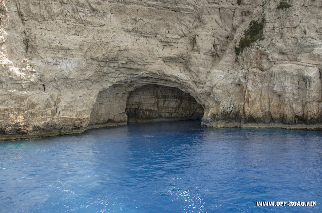 Blue Cave - Greece - Ionian Sea - Antipaxos island