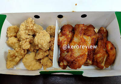 รีวิว เดอะ พิซซ่า คอมปะนี ชุดไก่อิ่มคุ้ม (ไก่ป๊อป+ปีกไก่บาร์บีคิว) (CR) Review BBQ Chicken Wings+Chicken Pop , The Pizza Company.