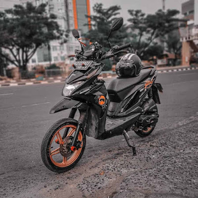 Koleksi Gambar Modifikasi Motor Beat Street Jadi Trail 2020