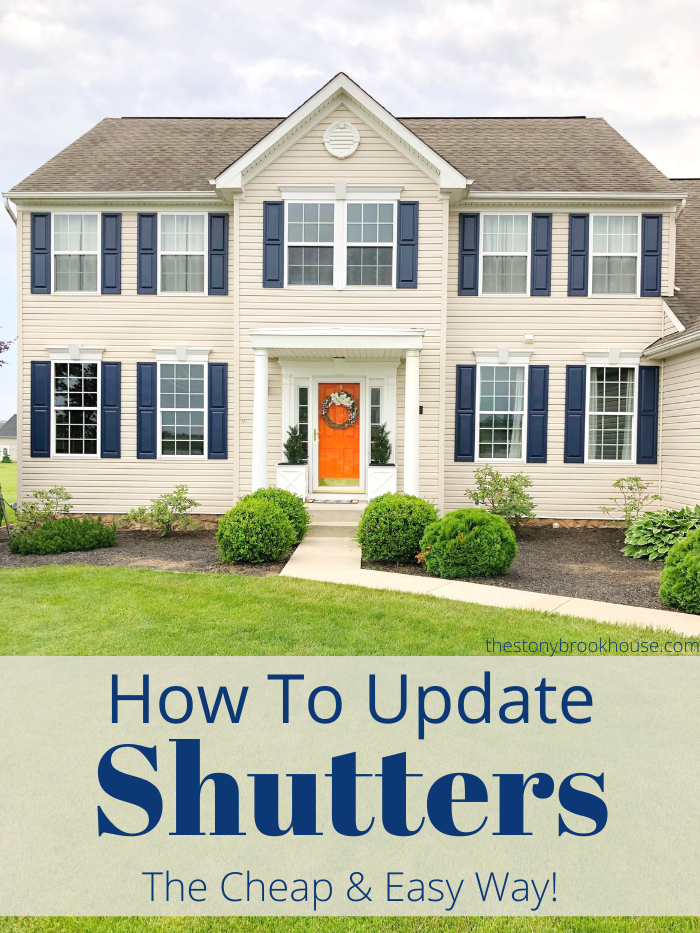 How To Update Your Shutters - The Cheap & Easy Way