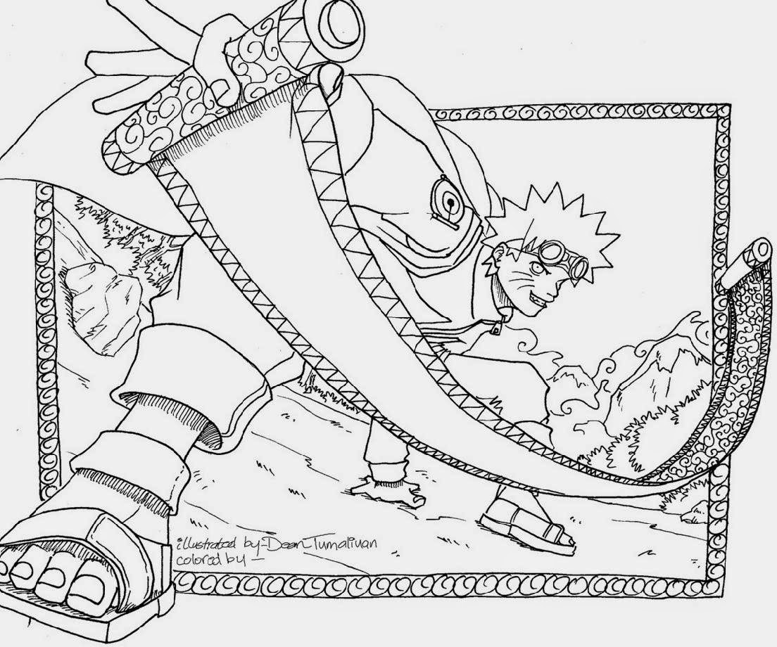 Mewarnai Gambar Naruto Lucu Shippuden Mewarnai Gambar Naruto Lucu Shippuden