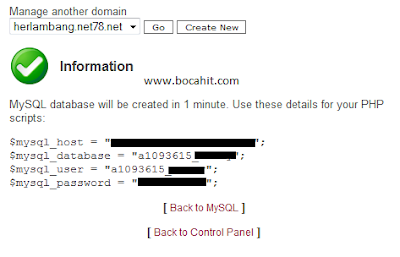 Cara Mengatur Script Menghubungkan Database Dari Hosting