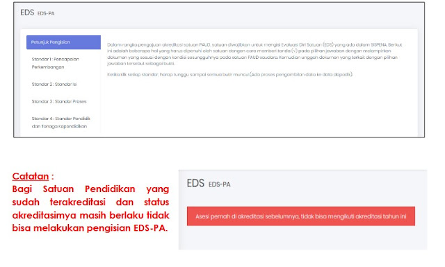 Panduan EDS PA (Evaluasi Diri Satuan Prasyarat Akreditasi) Sispena V2