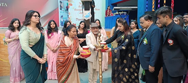 Agra प्रिल्यूड पब्लिक स्कूल में उत्साहपूर्वक आयोजित हुआ 12वी के छात्रों के लिए "आशीर्वाद समारोह"..