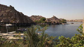 panorama dal tempio di philae