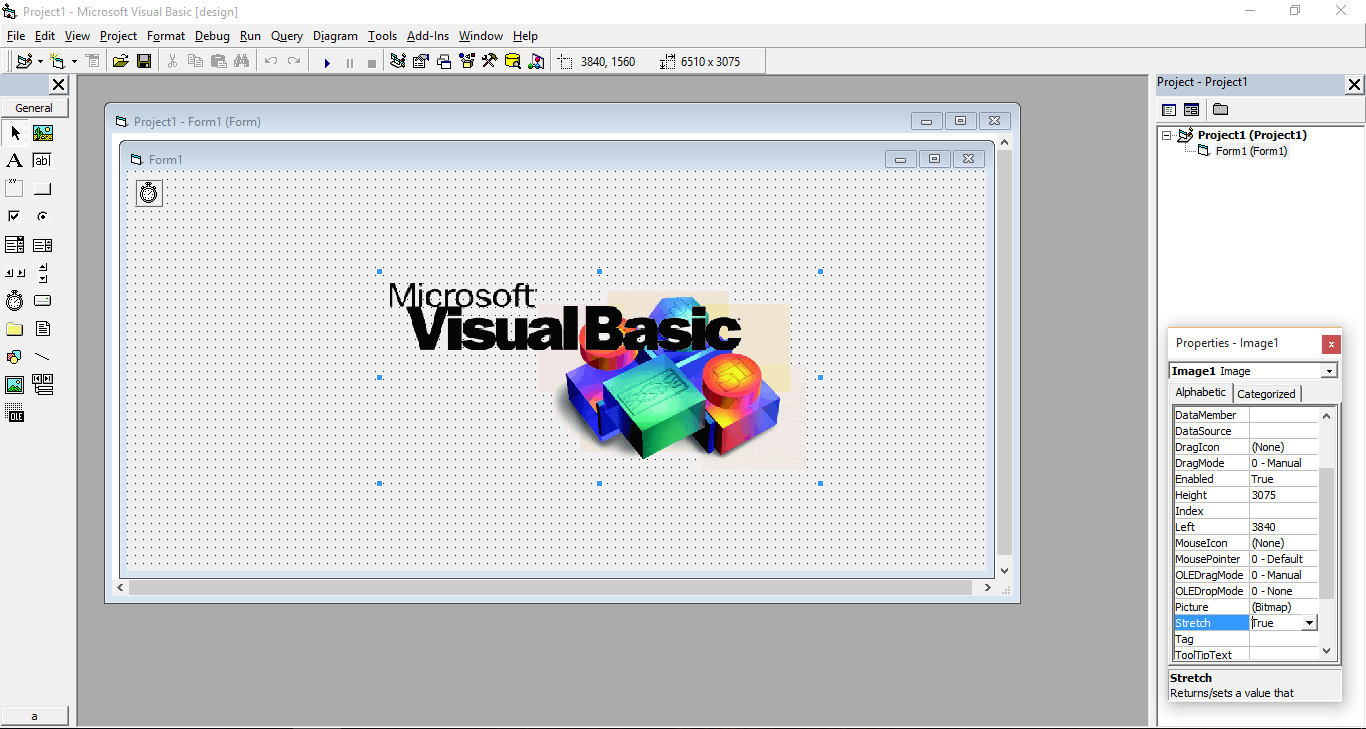 BELAJAR VISUAL BASIC 60 Cara Membuat Gambar Bergerak Di Visual