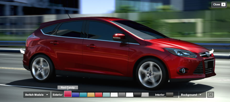 Colori Ford Focus 2011