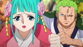 ワンピースアニメ 光月日和 花魁 小紫 ゾロ ZORO ONE PIECE KOZUKI HIYORI Komurasaki