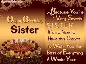 Birthday Wishes Little Sister