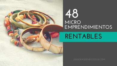 microempendimientos rentables