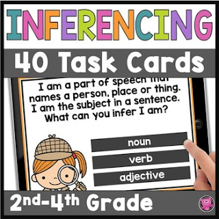 Making Inferences Digital Reading Activities