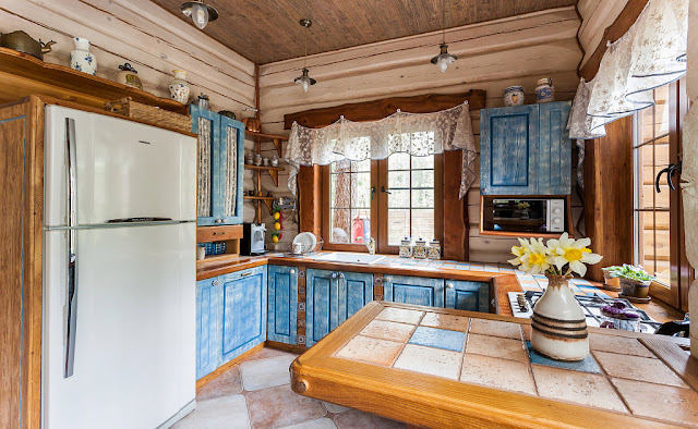 modern rustic kitchen cabinets
