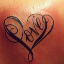 Love Heart Tattoo Designs 3