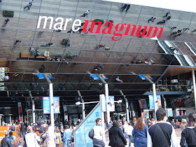 Maremagnum shopping mall in Barcelona