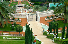 Bahai Gardens - Haifa, Israel  --- Ms. Toody Goo Shoes