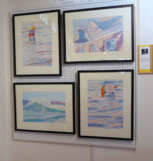 My Panel At Pemaquid Art Gallery - 2016