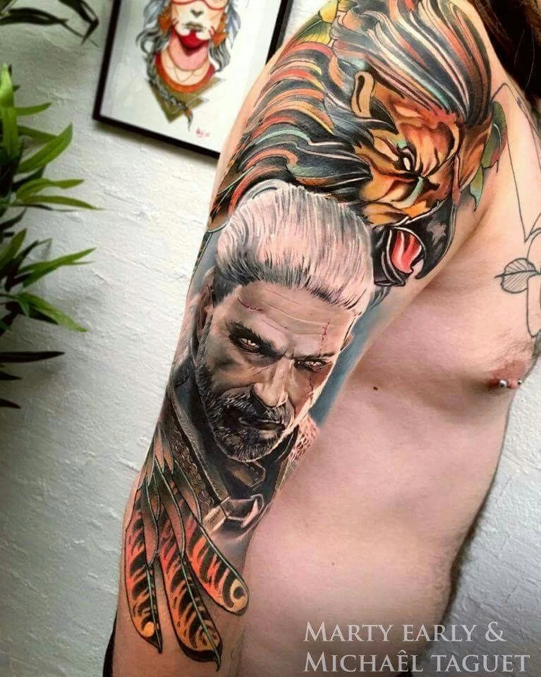 Tatuajes de The Witcher