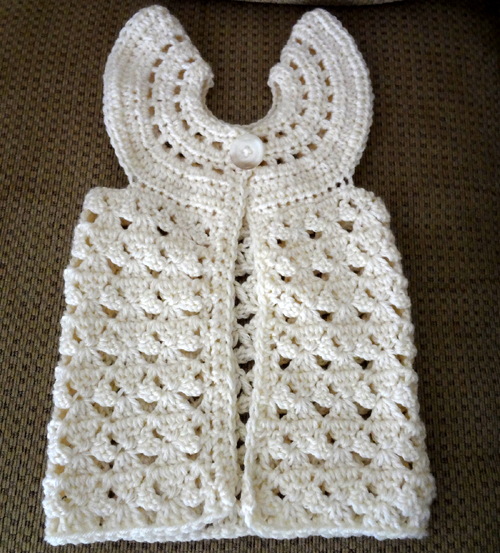 Flutter Sleeve Vest - Free Pattern 