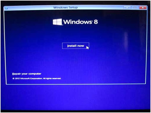 Windows8+installation