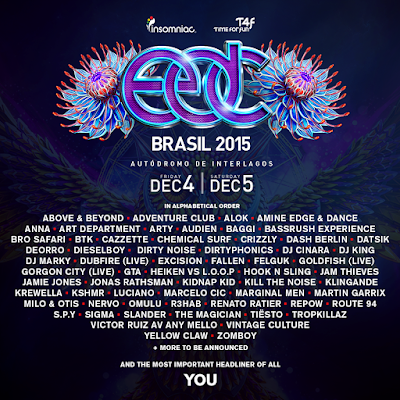 Electric Daisy Carnival EDC Brasil 2015