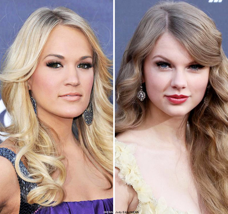 2011 cmt awards nominees leak carrie underwood and taylor swift on the lead