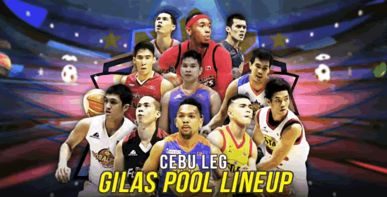 List of 2017 PBA Gilas Pool Team Lineup Cebu City/Visayas Leg
