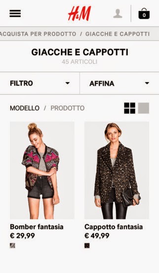 App H&M, lo shopping facile!