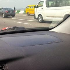 VIDEO: Video of Man Who Almost Committed Suicide on 3rd Mainland Bridge