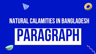 Natural Calamities in Bangladesh Paragraph