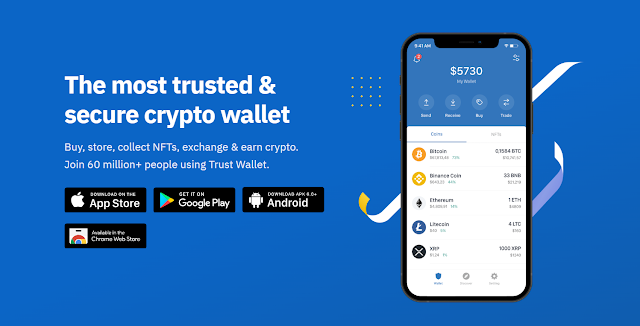 Review Trust Wallet: A Trusted and Secure Mobile Crypto Wallet with Best Features