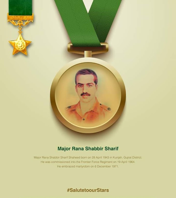Major Rana Shabbir Sharif Shaheed