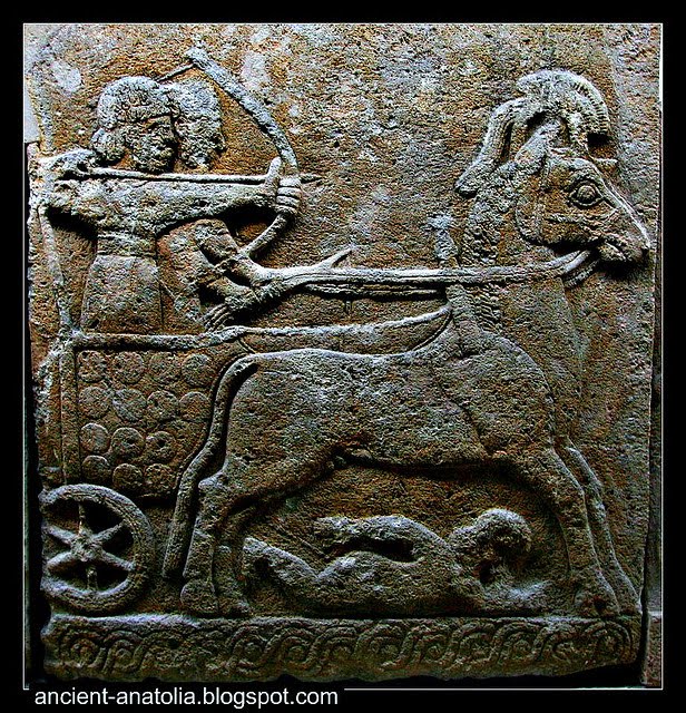 Hittite Archer on a Chariot