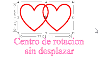 Centro de rotación por defecto