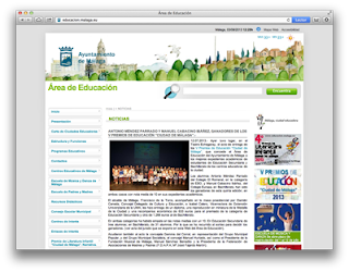 Web del Área de Educación