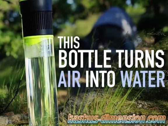 Self Filling Water Bottle